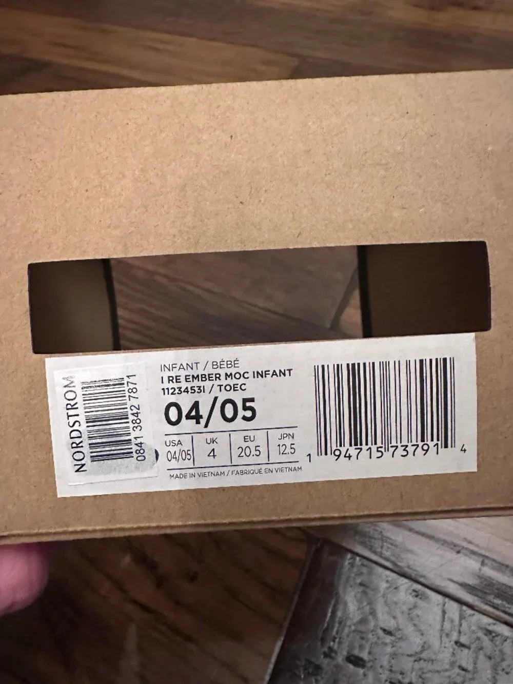 NWT Teva Baby Re Ember Moc Navy